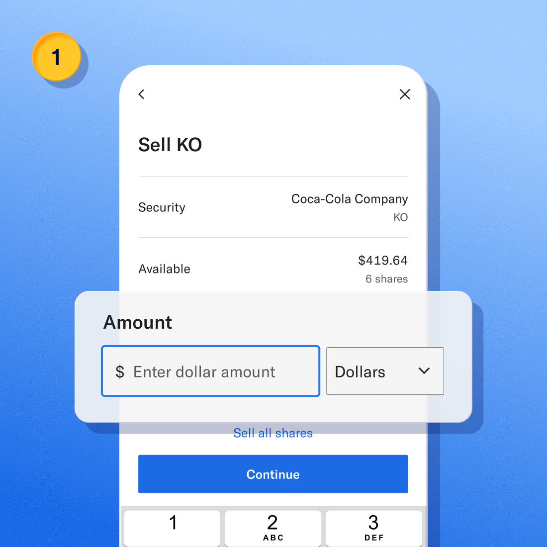 A gif showing the tax impact preview in the Betterment app.